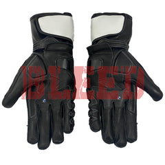BMW Motorrad men motorcycle leather racing gloves palm view