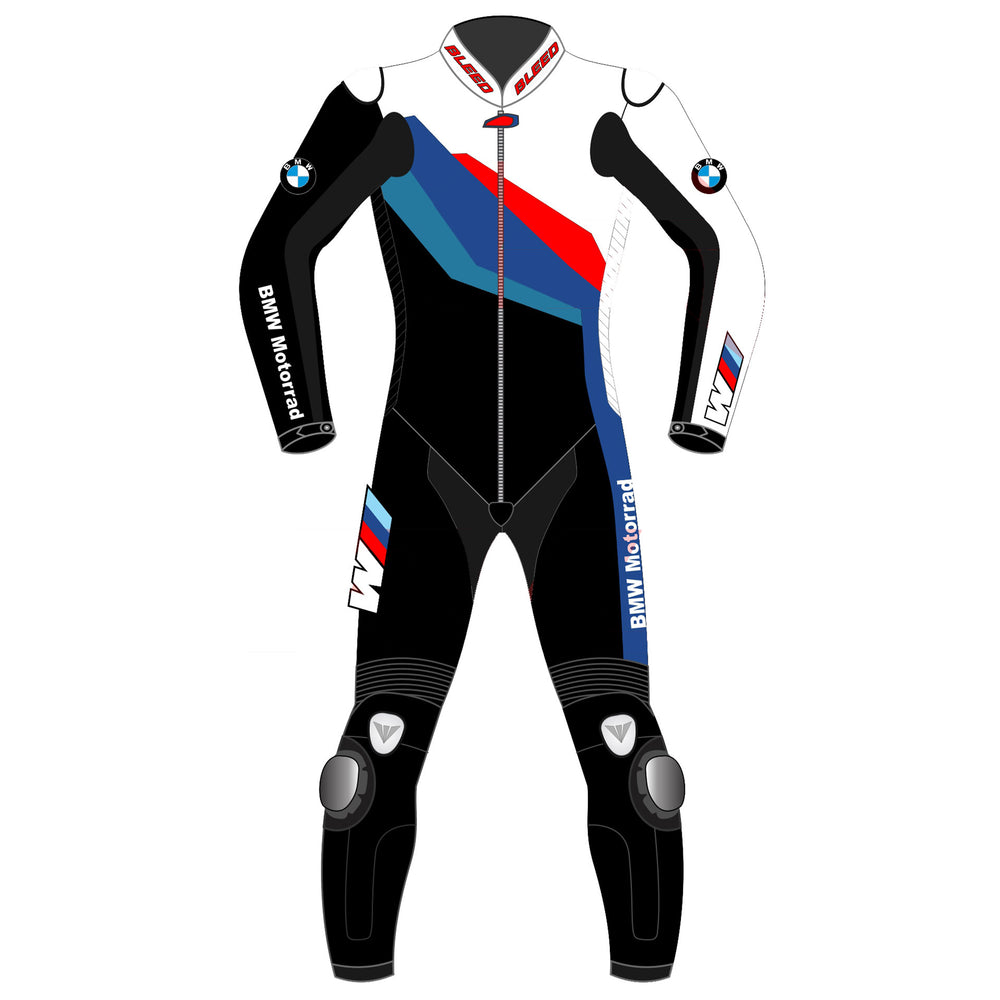 BMW Motorrad MotoGP 2023 leather racing suit back view
