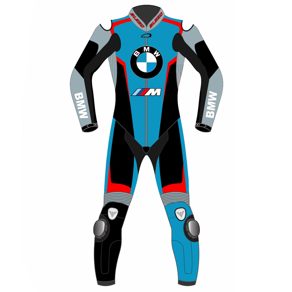 BMW Pro Race Superbike 2023 WSBK leather racing suit back view