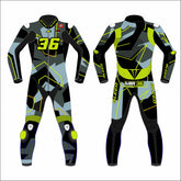 Joan Mir Honda Repsol 2023 winter test MotoGP leather racing suit front view