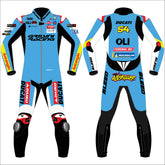 Fermin Aldeguer Ducati Gresini 2025 MotoGP leather racing suit front view