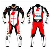 Honda Idemitsu LCR 2022 MotoGP leather racing suit front view