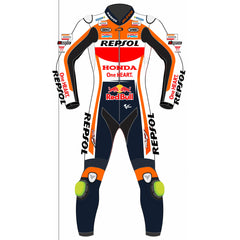 Joan Mir Honda Repsol 2023 MotoGP leather racing suit back view