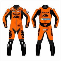 KTM Tech3 Factory Racing 2022 MotoGP leather racing suit front view