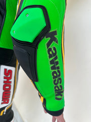 Kawasaki Ninja MotoGP leather racing suit full view