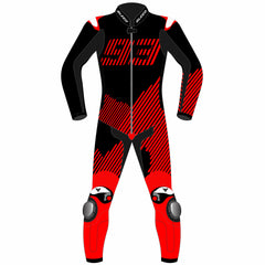 Marc Marquez Ducati Gresini Winter Test 2024 MotoGP leather racing suit back view