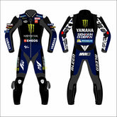 Maverick Vinales Aprilia 2021 MotoGP leather racing suit front view