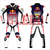Pedro Acosta Red Bull GasGas British GP 2024 MotoGP leather racing suit front view