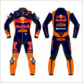 Jack Miller Red Bull KTM 2023 MotoGP leather racing suit front view