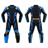 Custom motorcycle racing suit made to measure front view