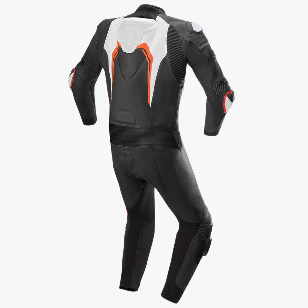 custom-motorcycle-racing-suit-black-white-orange-back