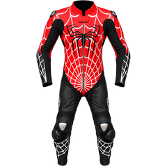 Custom motorcycle racing suit made to measure front view