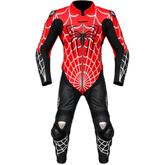 Custom motorcycle racing suit made to measure front view