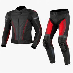 Inferno Pulse 2 Piece Motorcycle Leather Suit