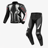 Polar Vex Motorcycle 2 Piece Leather Suit