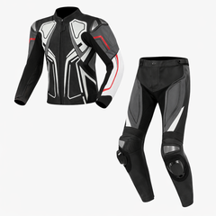 Polar Vex Motorcycle 2 Piece Leather Suit