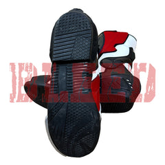 Yamaha MotoGP motorcycle leather racing boots sole view