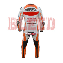 Marc Marquez Repsol MotoGP 2019 Race Suit Back View 