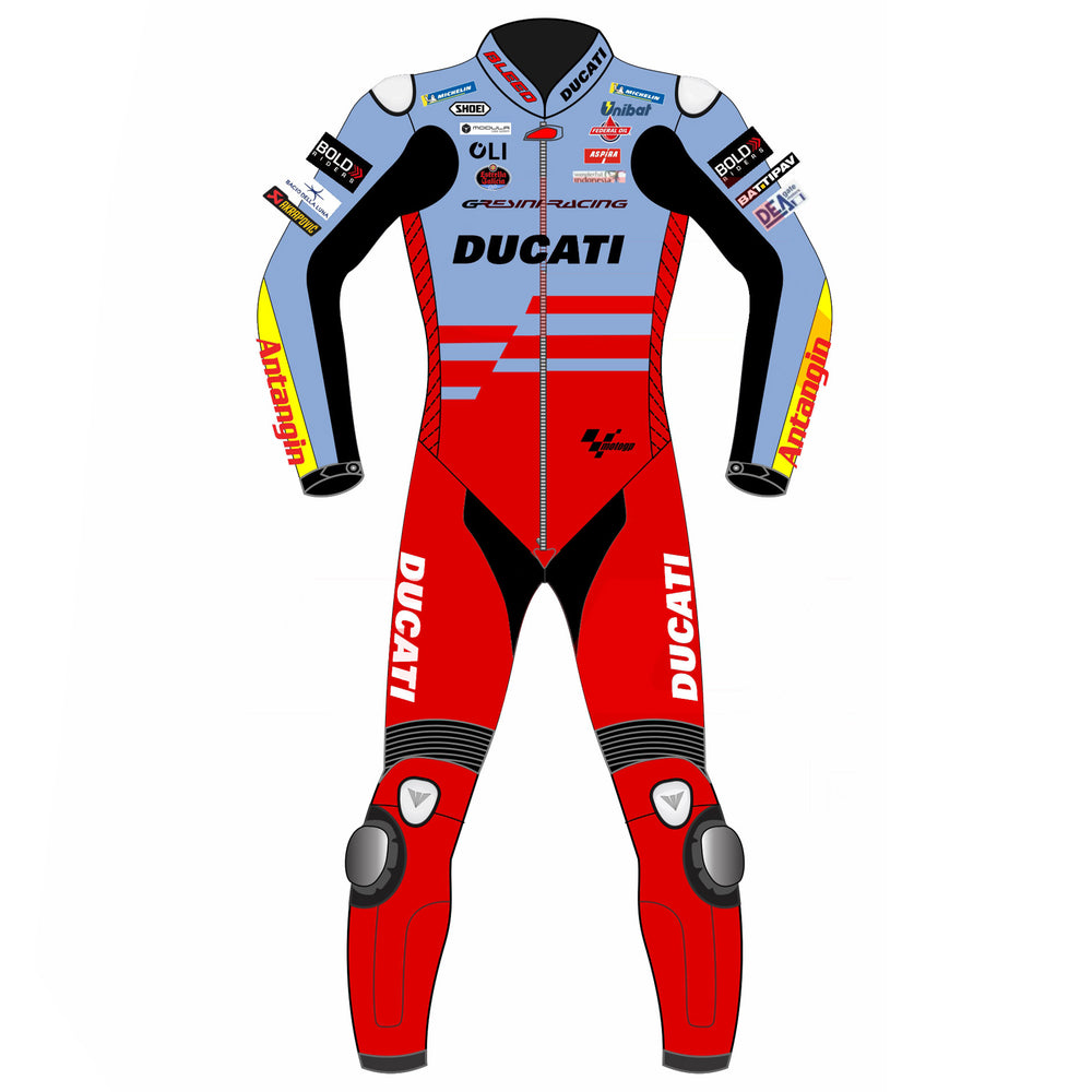 Alex Marquez Ducati Gresini 2023 MotoGP Leather Racing Suit