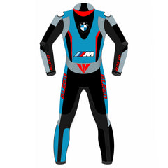 BMW Pro Race Superbike 2023 WSBK leather racing suit detail view
