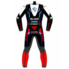 Scott Redding BMW Motorrad 2023 WSBK leather racing suit detail view