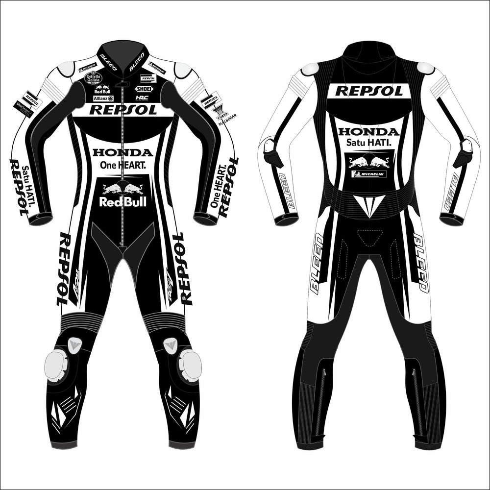 Aleix Espargaro Aprilia RS-GP 2022 MotoGP leather racing suit front view