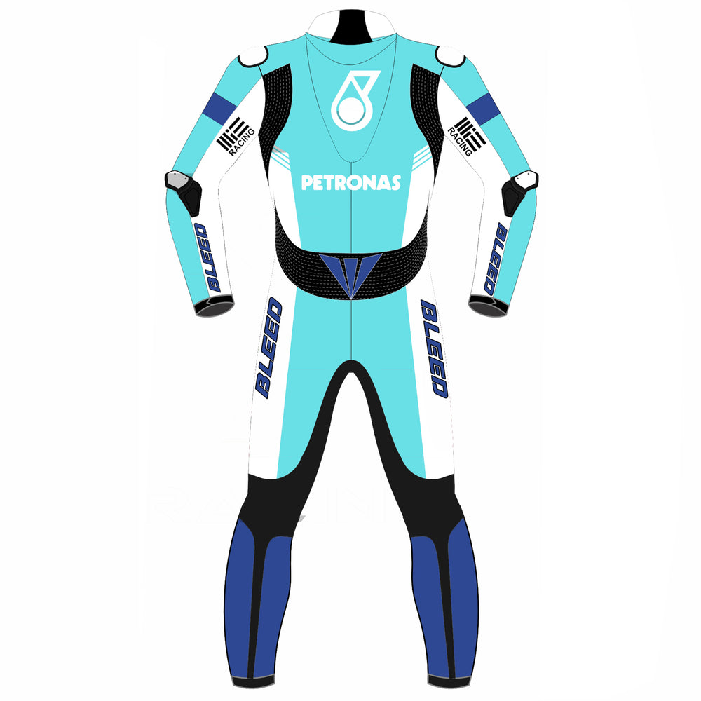 Eric Granado Honda SBK 2023 leather racing suit detail view
