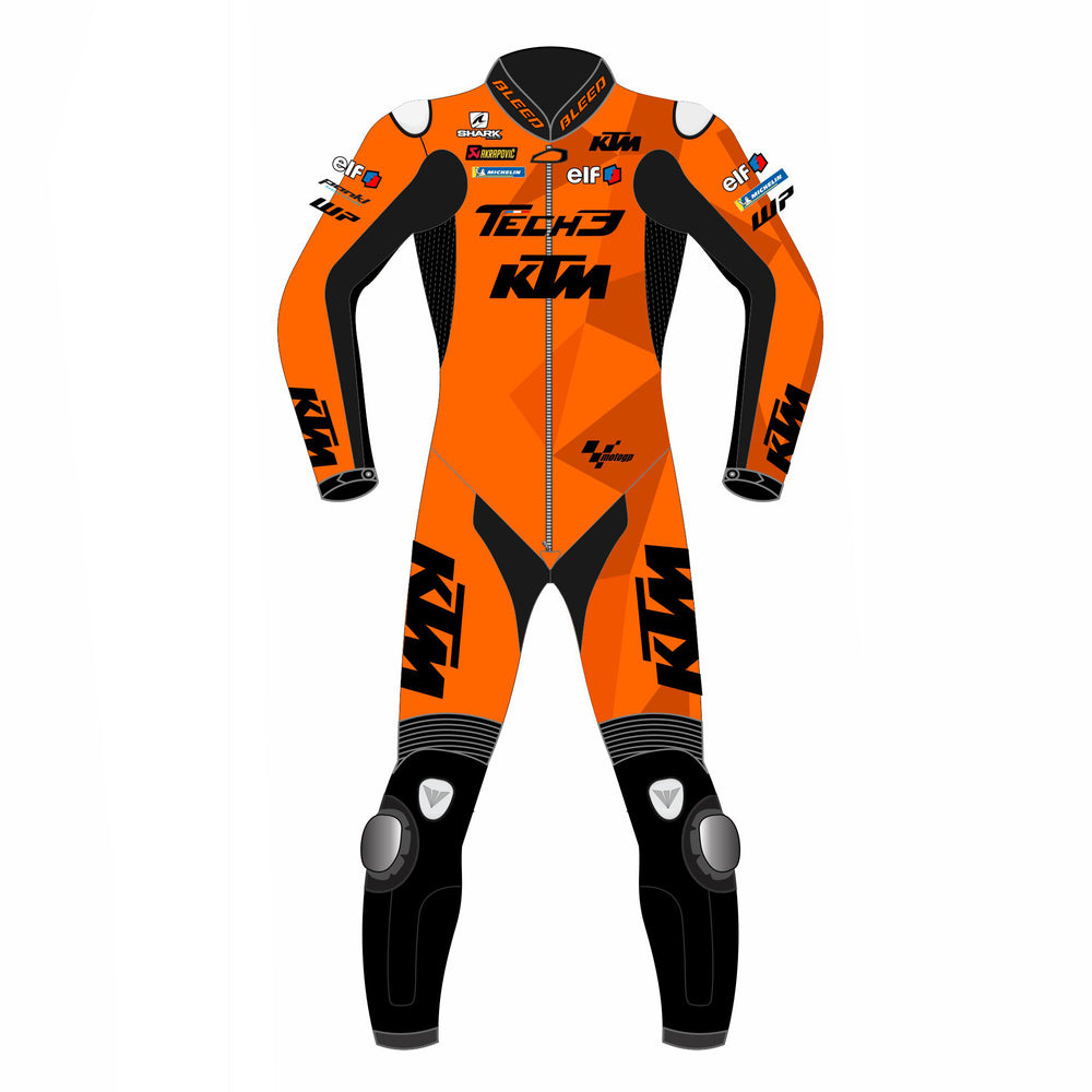 KTM Tech3 Factory Racing 2022 MotoGP leather racing suit back view