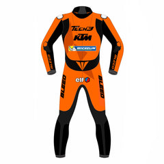 KTM Tech3 Factory Racing 2022 MotoGP leather racing suit detail view