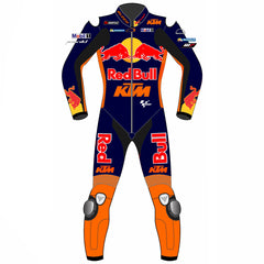 Jack Miller Red Bull KTM 2023 MotoGP leather racing suit back view