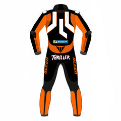 Jack Miller KTM Winter Test 2022 MotoGP leather racing suit detail view