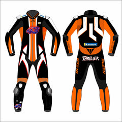 Jack Miller KTM Winter Test 2022 MotoGP leather racing suit front view
