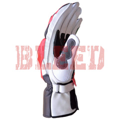Tom Sykes Kawasaki Ninja motorbike leather racing gloves palm view