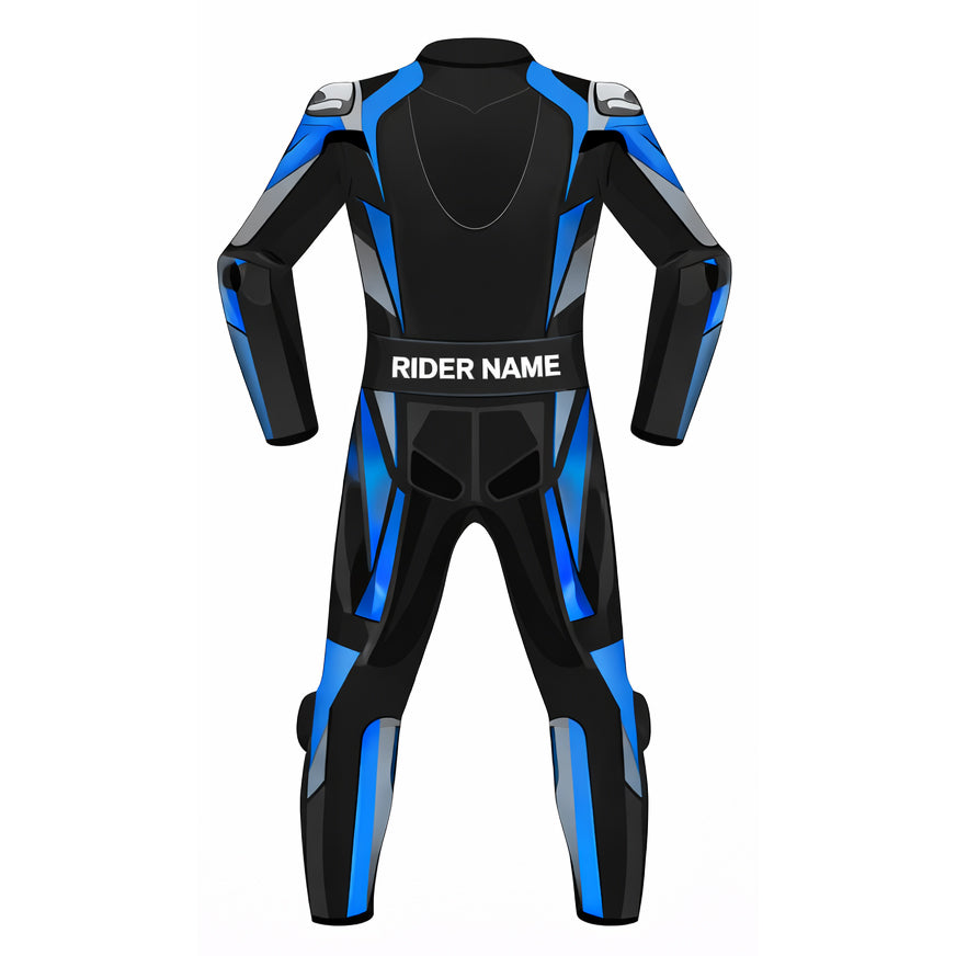 Custom motorcycle racing suit made to measure detail view