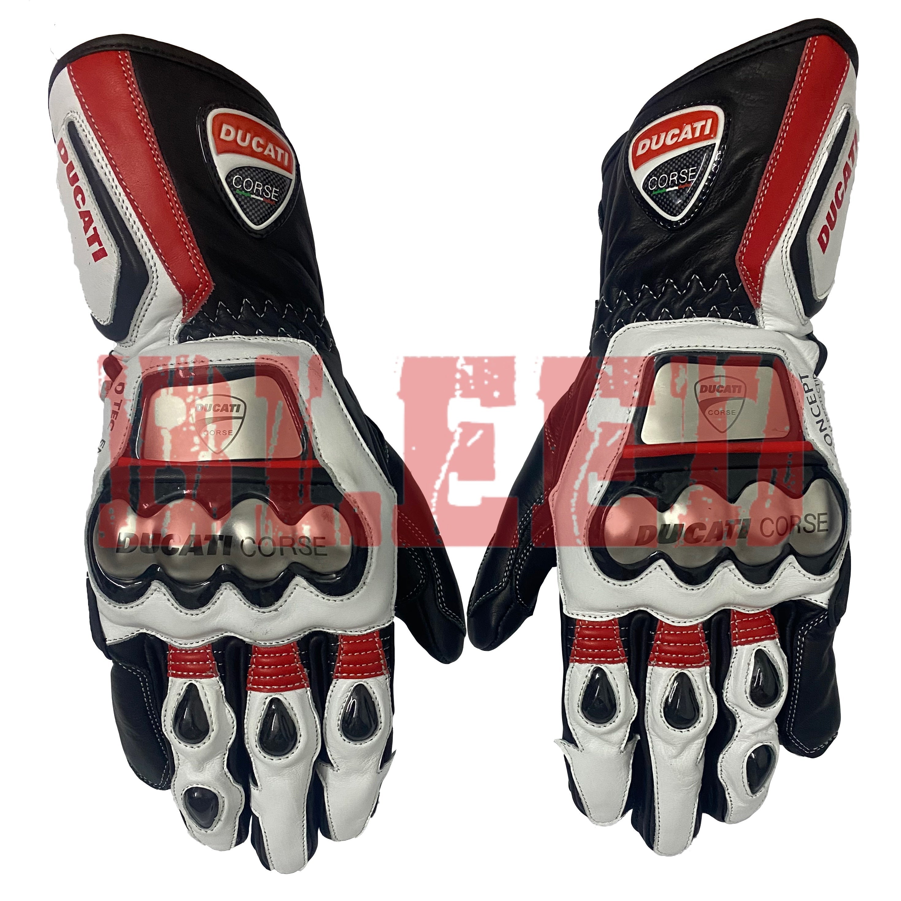 Ducati Corse C6 レーシンググローブ ダイネーゼ　Lサイズ Ducati Corse C6 Leather Motorcycle Racing Gloves Pro | Bleed
